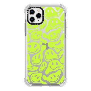 CASETiFY Ultra Compact Acid Smiles - Neon Green